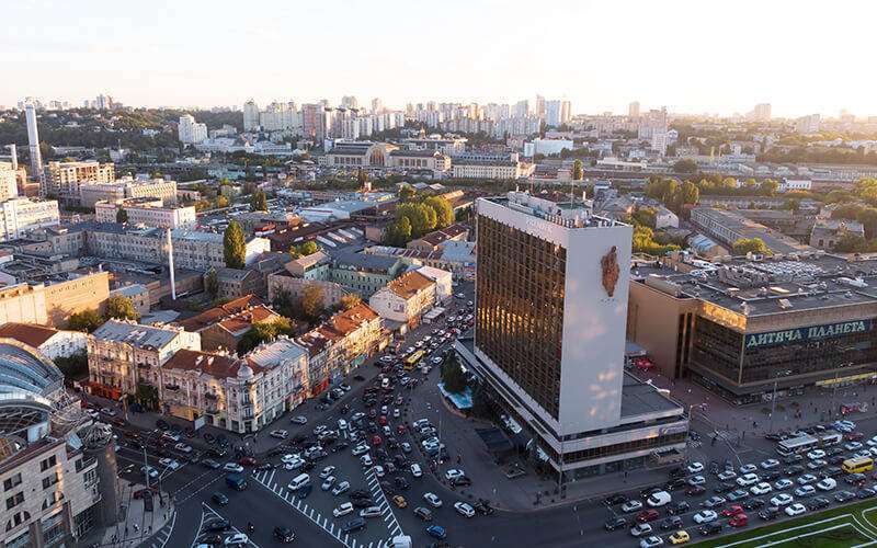 Premier Hotel Lybid Kiev Exterior foto